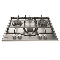 Hotpoint PCN641 Gas Hob, Stainless Steel